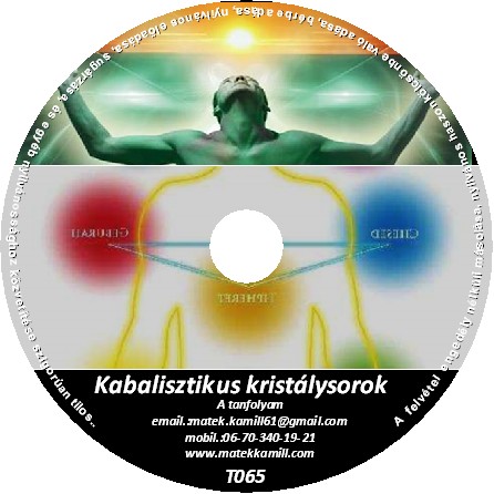 Kabbalisztikus kristlysorok tanfolyami DVD