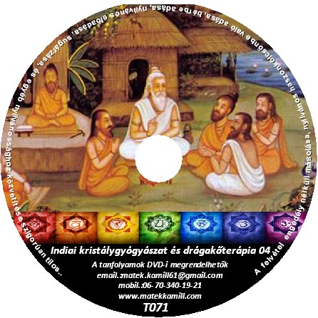 Indiai drgakő terpia IV. tanfolyami DVD