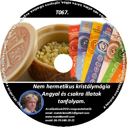 Angyal s csakra illatok tanfolyami DVD