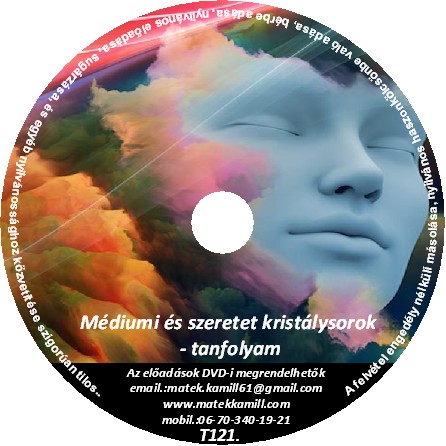 Mdiumi s szeretet kristlysorok tanfolyami DVD