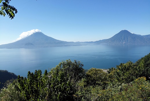 Atitlán tó Guatemala